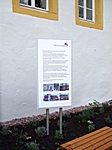 Hinweistafel Gotisches Haus